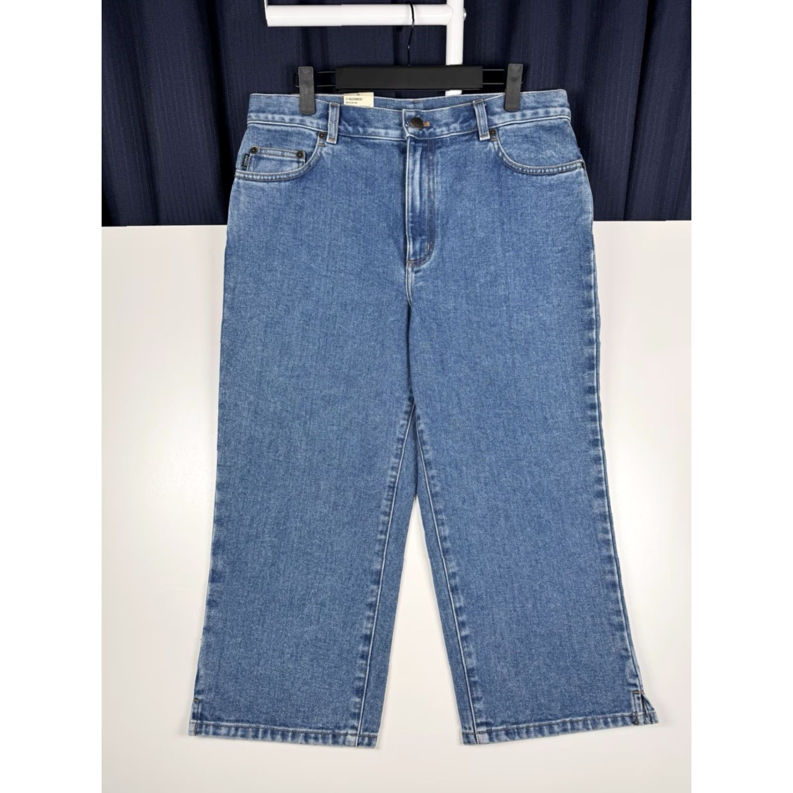 Ralph Lauren VINTAGE Ralph Lauren Denim Carpi Jeans Capri's - Lauren Jeans Capri's - Women's 12 Inseam 21" - 90s Blue Jeans Size 34" / US 12 / IT 48 - 2 Thumbnail