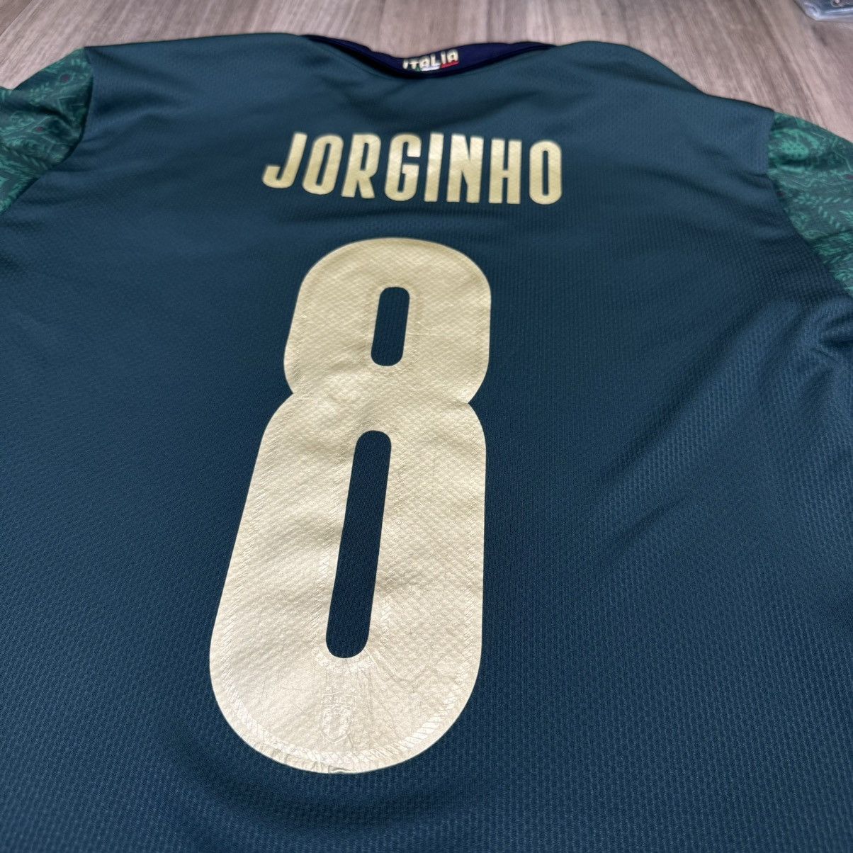 Puma Italy 19/20 third away shirt #8 Jorginho Size US M / EU 48-50 / 2 - 4 Thumbnail