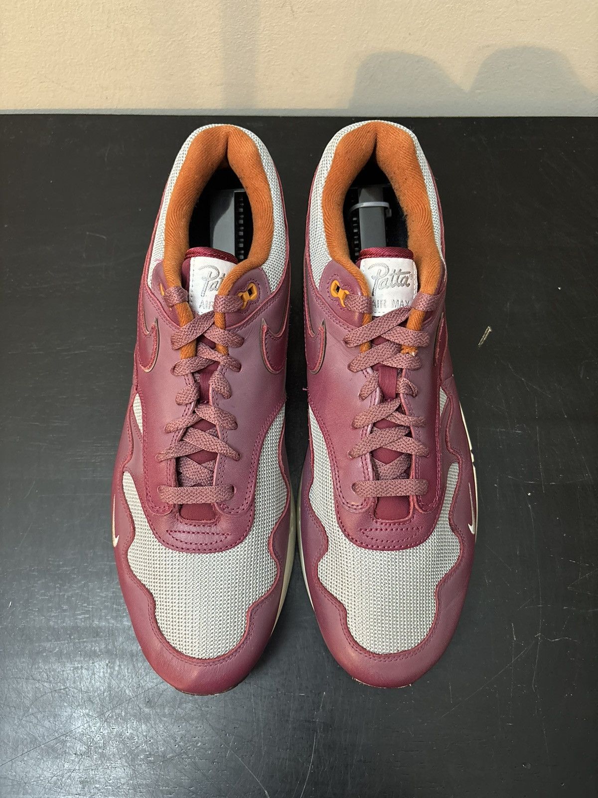 Nike × Patta Nike Air Max 1 Patta Waves Rush Maroon Size US 13 / EU 46 - 2 Thumbnail