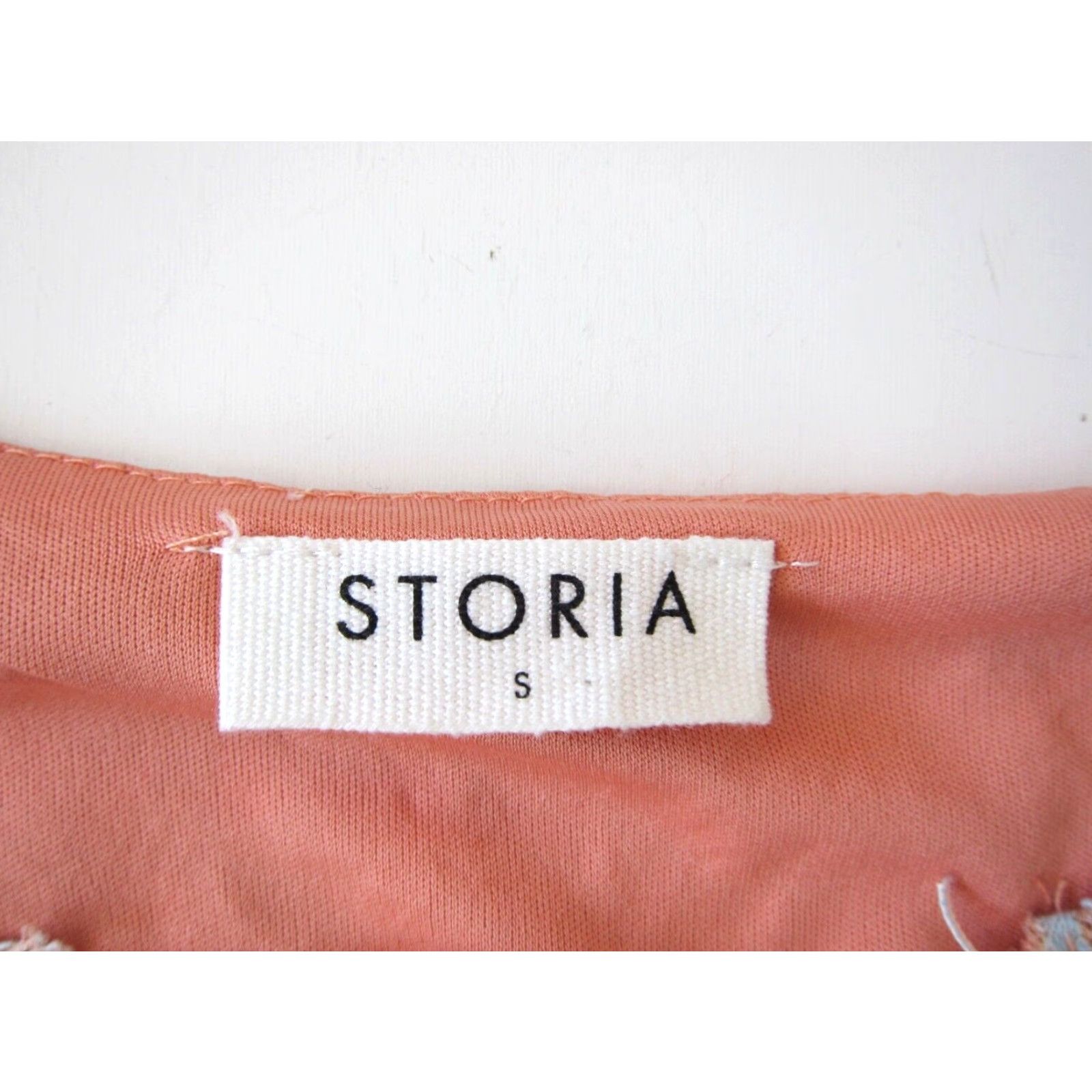 Pinko Storia Dress Cap Sleeve Pink Blue Lace Floral Embroidered Sheath Small Empire Size S / US 4 / IT 40 - 4 Thumbnail