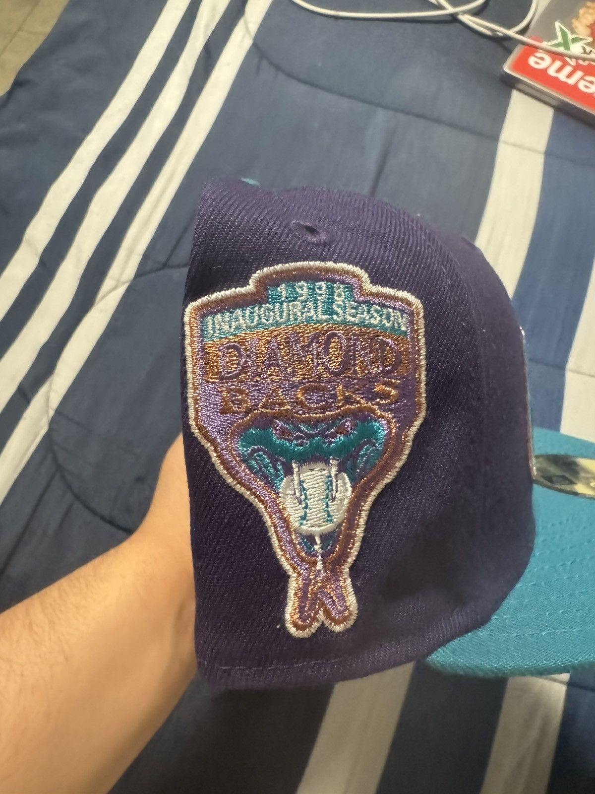 Hat Club ARIZONA DIAMONDBACKS HATCLUB NEW ERA 59FIFTY Jersey Hat Size ONE SIZE - 3 Thumbnail