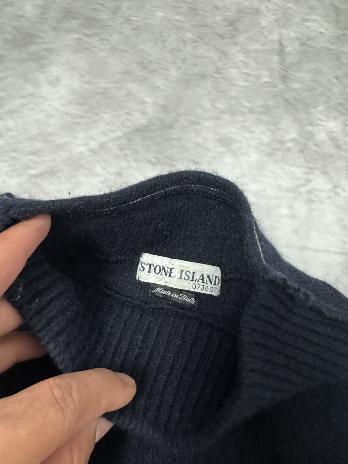 Stone Island Vintage Stone Island Wool jumper Size US M / EU 48-50 / 2 - 4 Thumbnail