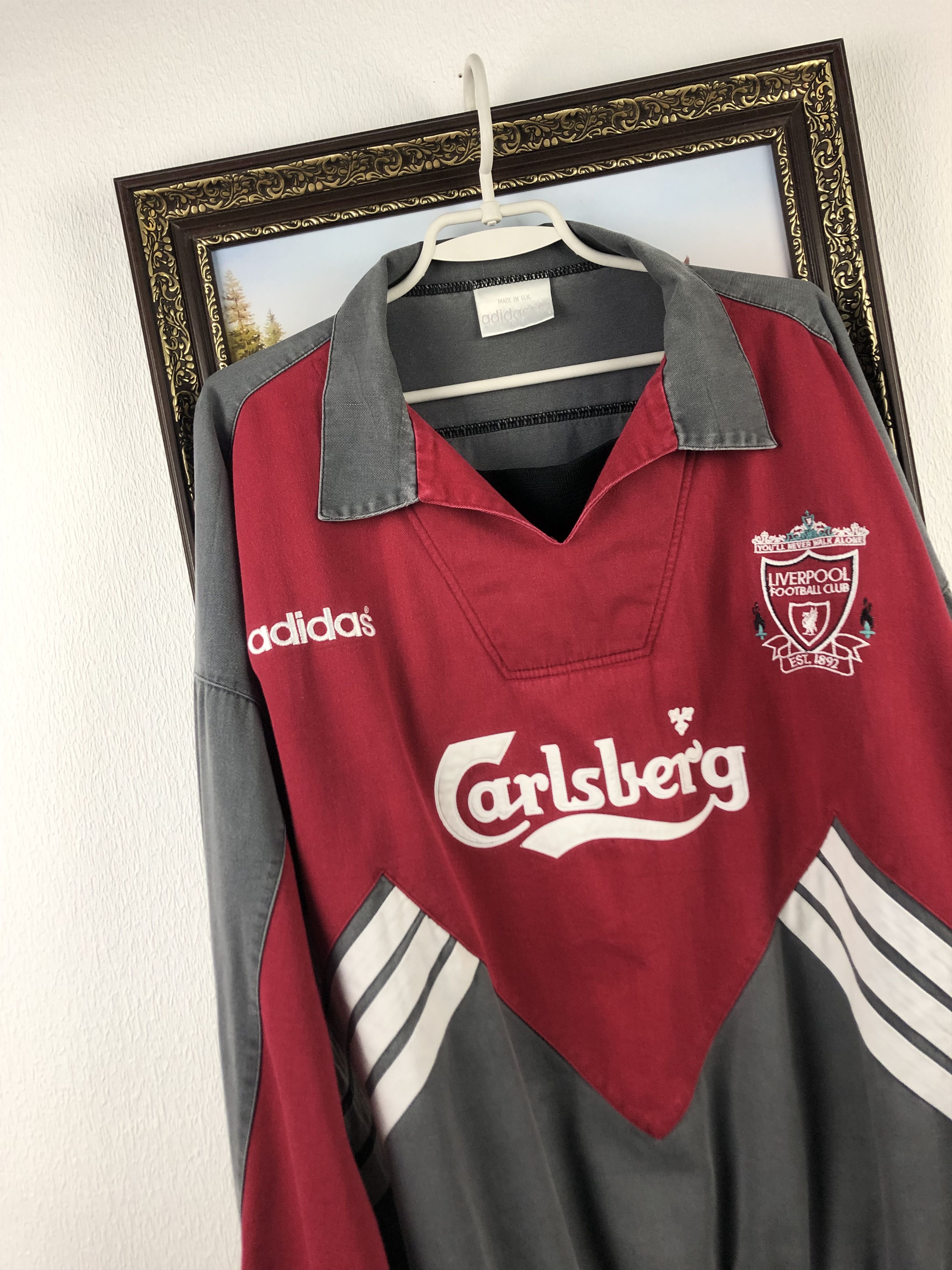 Adidas Vintage FC Liverpool Sweatshirt Soccer Pullover Training Size US L / EU 52-54 / 3 - 3 Thumbnail
