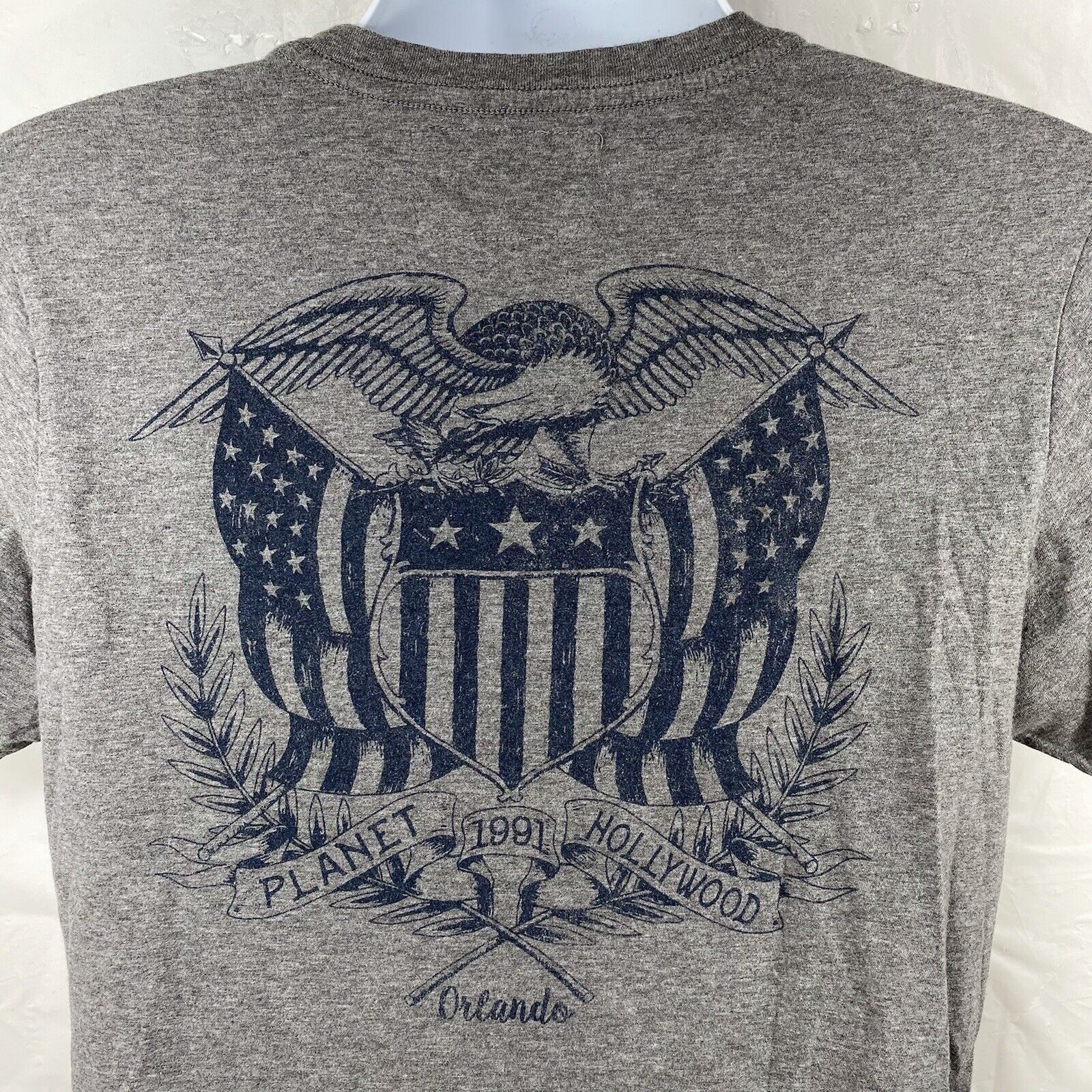 Planet Hollywood Planet Hollywood Orlando 1991 Patriotic Eagle Medium T-Shirt Size US M / EU 48-50 / 2 - 8 Thumbnail