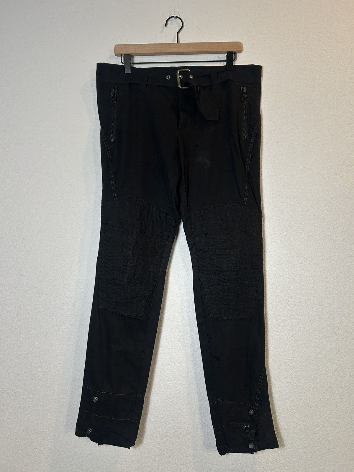 Greg Lauren Moto Slim Tent Mesh Pant Size US 36 / EU 52 - 1 Thumbnail