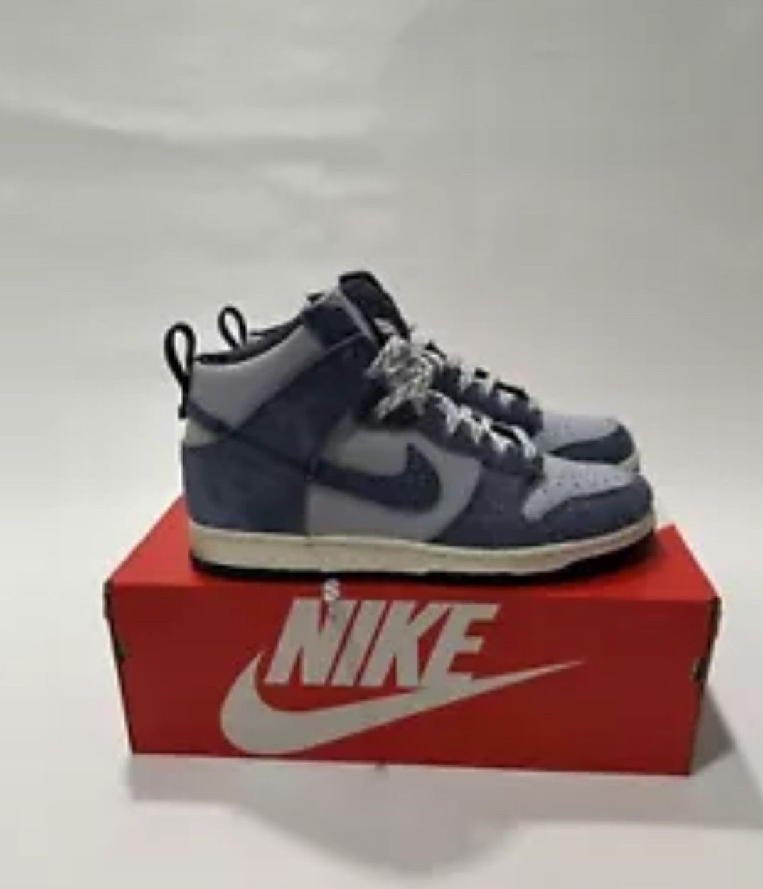 Nike Nike Dunk Hi / Notre Midnight Navy SIZE 10 Size US 10 / EU 43 - 5 Thumbnail
