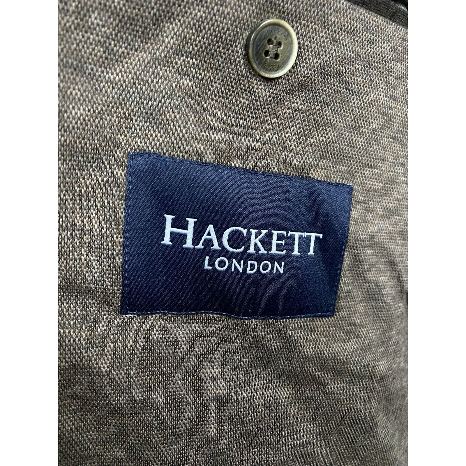 Hackett MINT! Hackett Men's Brown Summer Blazer Sportcoat Jacket Siz Size 40R - 10 Thumbnail