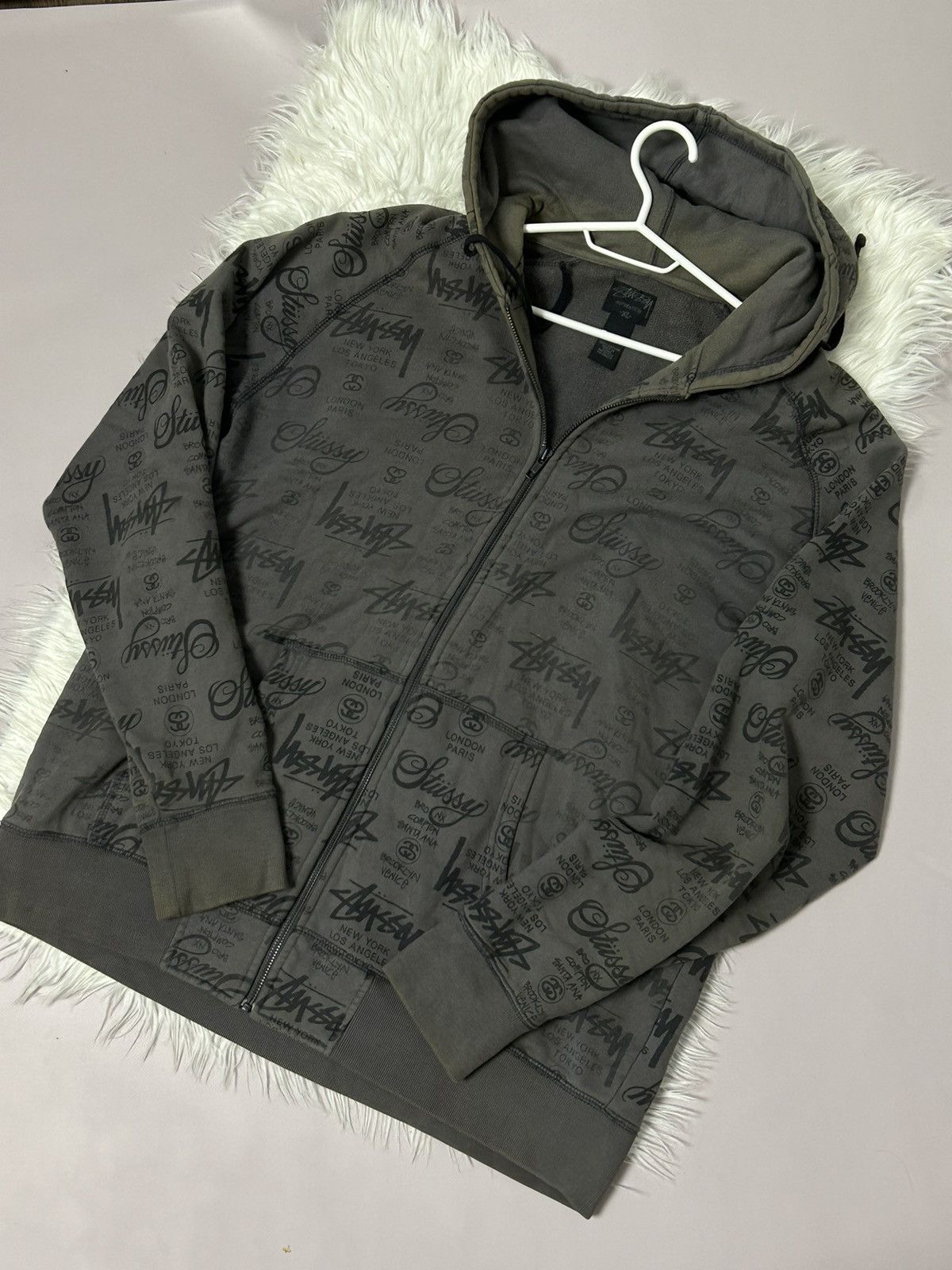 Stussy Stussy vintage hoodie Size US XL / EU 56 / 4 - 1 Thumbnail