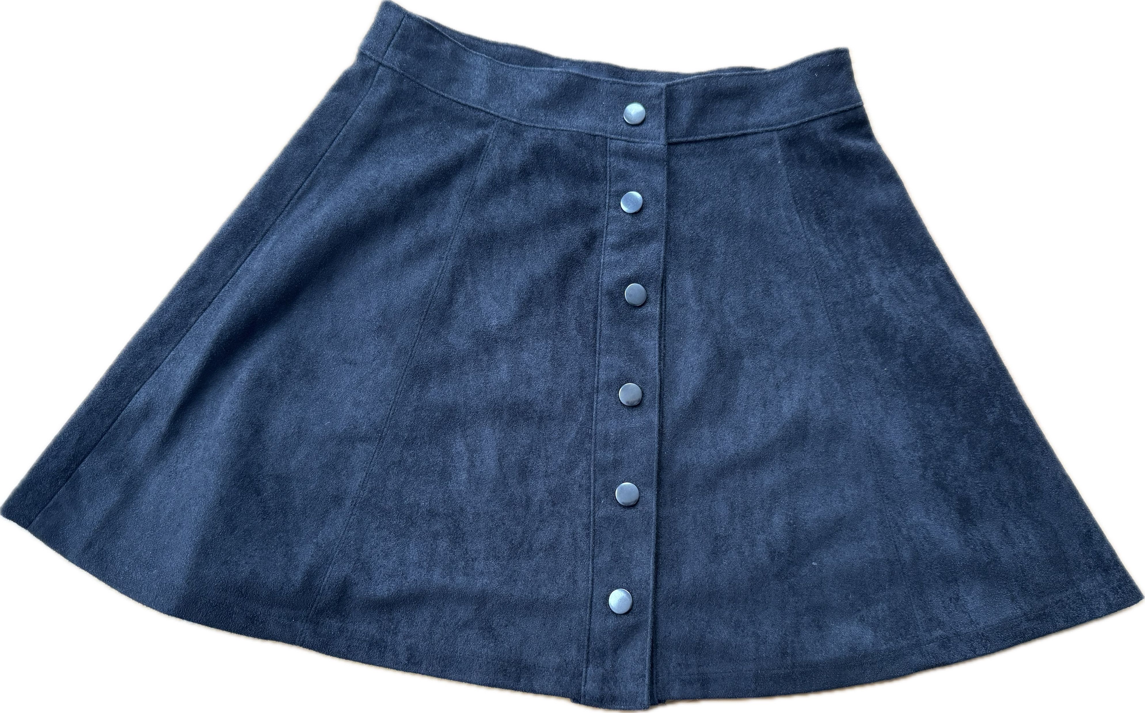 Other Fab'rik faux suede black mini skirt size S Size 26" / US 2 / IT 38 - 1 Thumbnail