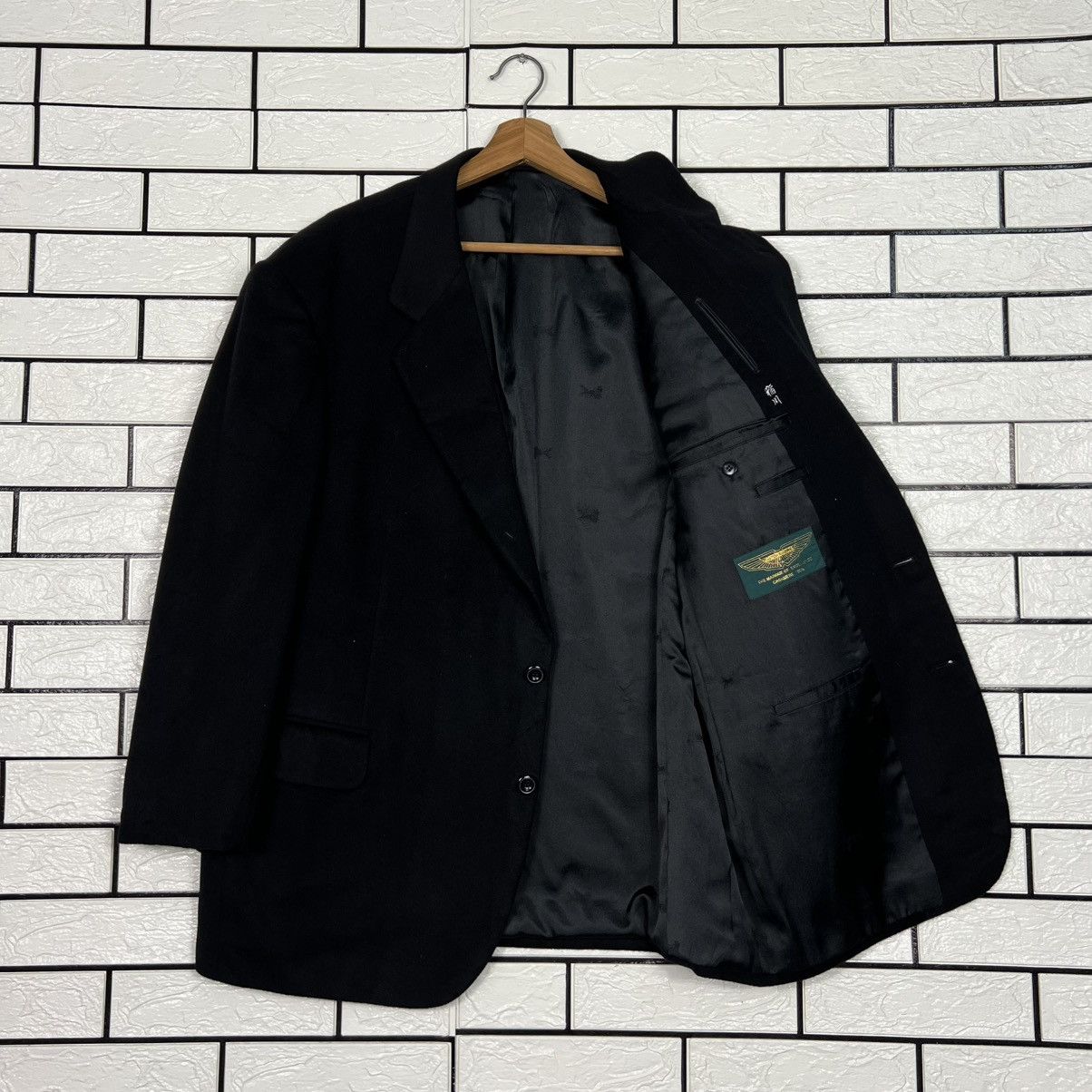 Other ASTON MARTIN Cashmere Tailored Suit Jacket Blazer #4124-C187 Size 50R - 8 Thumbnail