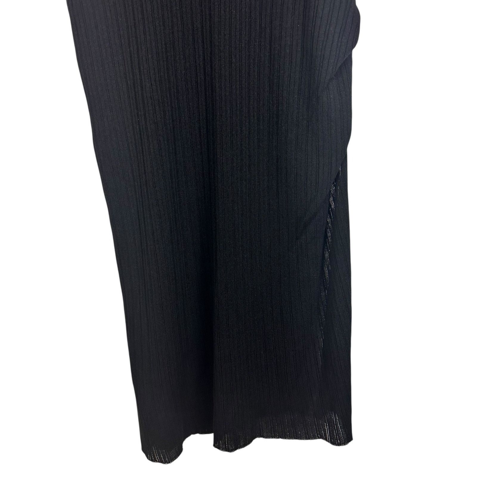 Zara NWT Zara Hooded Sleeveless Sheer Black Side Slit Dress M-L Size L / US 10 / IT 46 - 11 Thumbnail