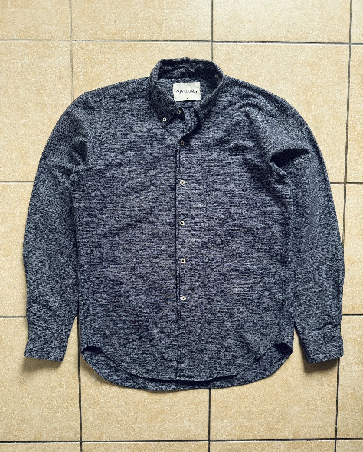新品　OUR LEGACY ARMANI パンテレリアシャツ　サイズ44or46 新品 OUR LEGACY ARMANI パンテレリアシャツ サイズ44or46