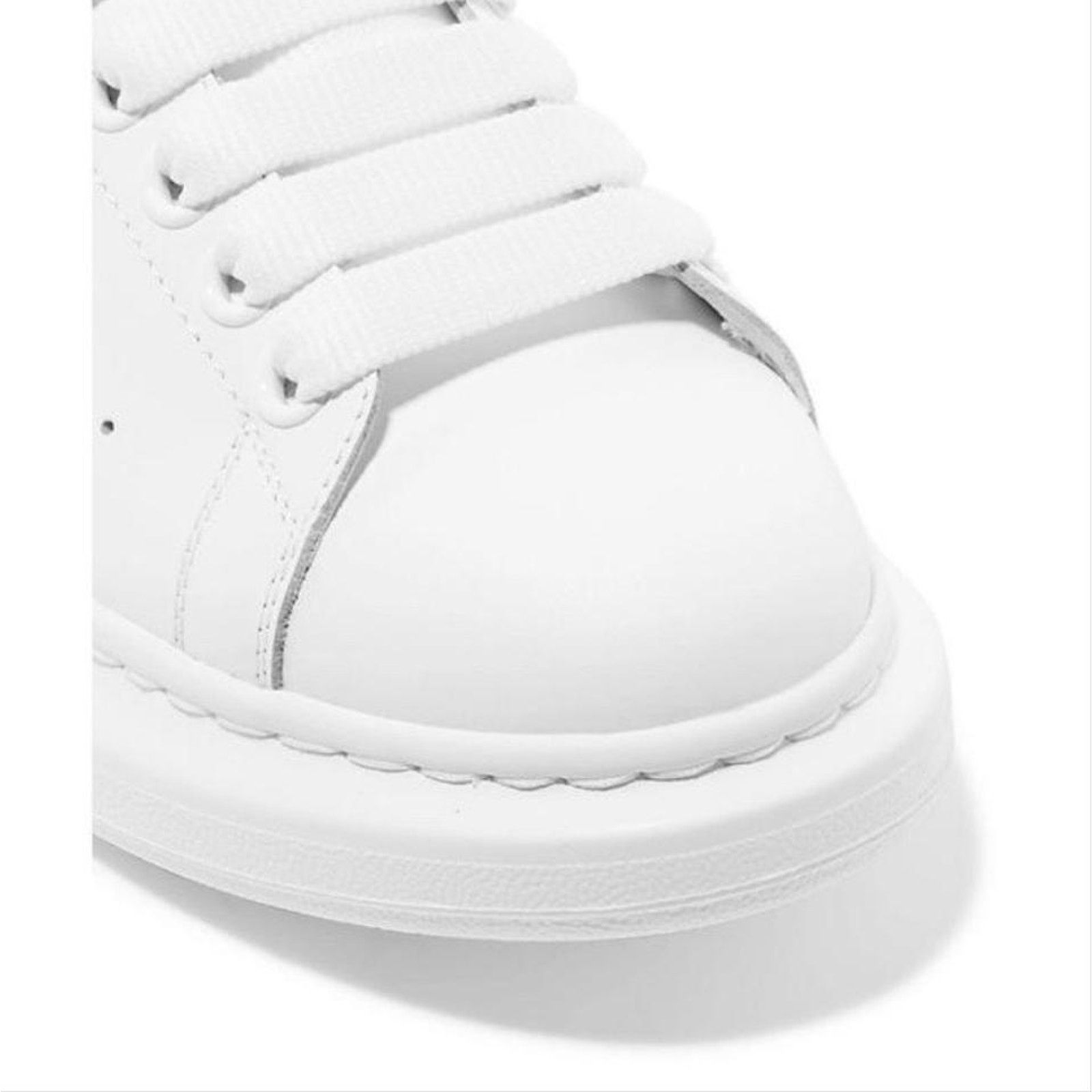 Alexander McQueen Alexander McQueen Oversized leather sneakers 36.5 Size US 6.5 / IT 36.5 - 5 Thumbnail