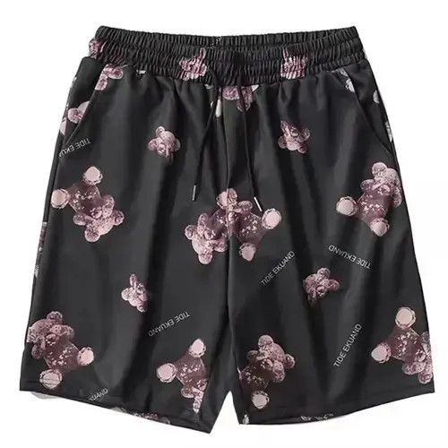 Jean 20SS Indigo Union Japan Black Teddy Bear Shorts Size US 32 / EU 48 - 3 Thumbnail