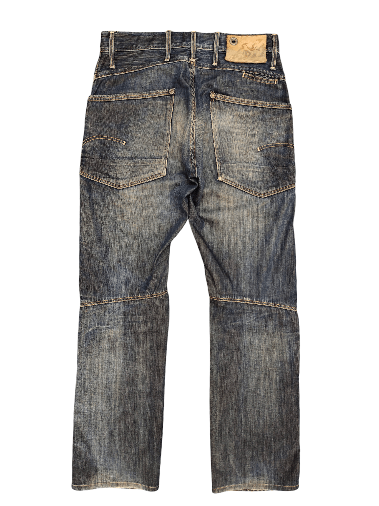 G-Star Vintage Y2k G-Star Raw 3310 Clawmark Distress Faded Jeans Size US 30 / EU 46 - 11 Thumbnail