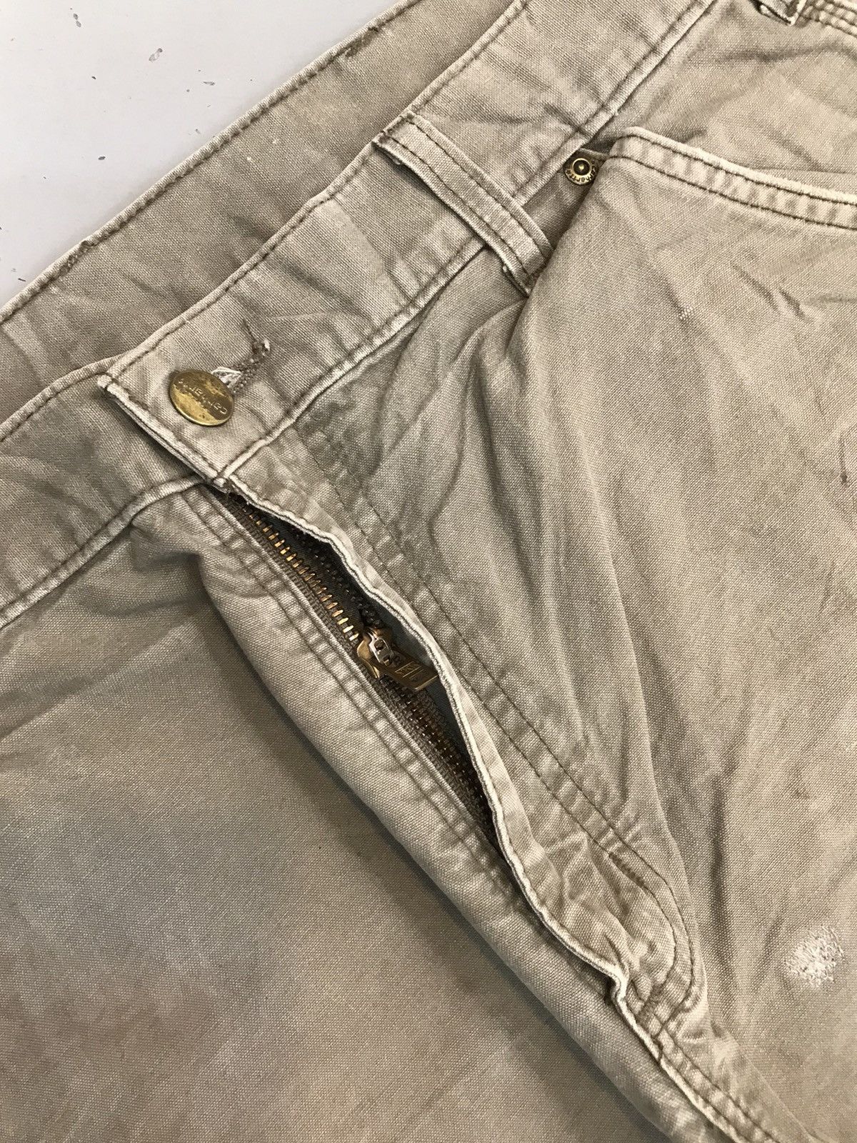 Carhartt × Vintage Vintage Carhartt B195 LBR double knee denim Size US 34 / EU 50 - 6 Thumbnail