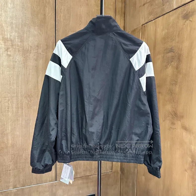 Balenciaga Balenciaga Black and White Patchwork Casual Jacket Size US M / EU 48-50 / 2 - 2 Thumbnail