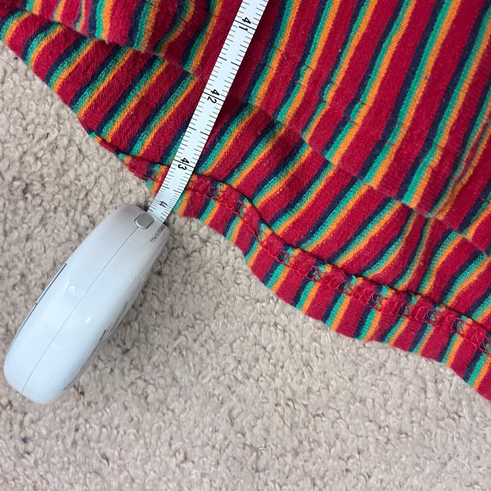 Zara Zara Retro Striped Trafaluc Midi Button Side Dress L Size L / US 10 / IT 46 - 5 Thumbnail