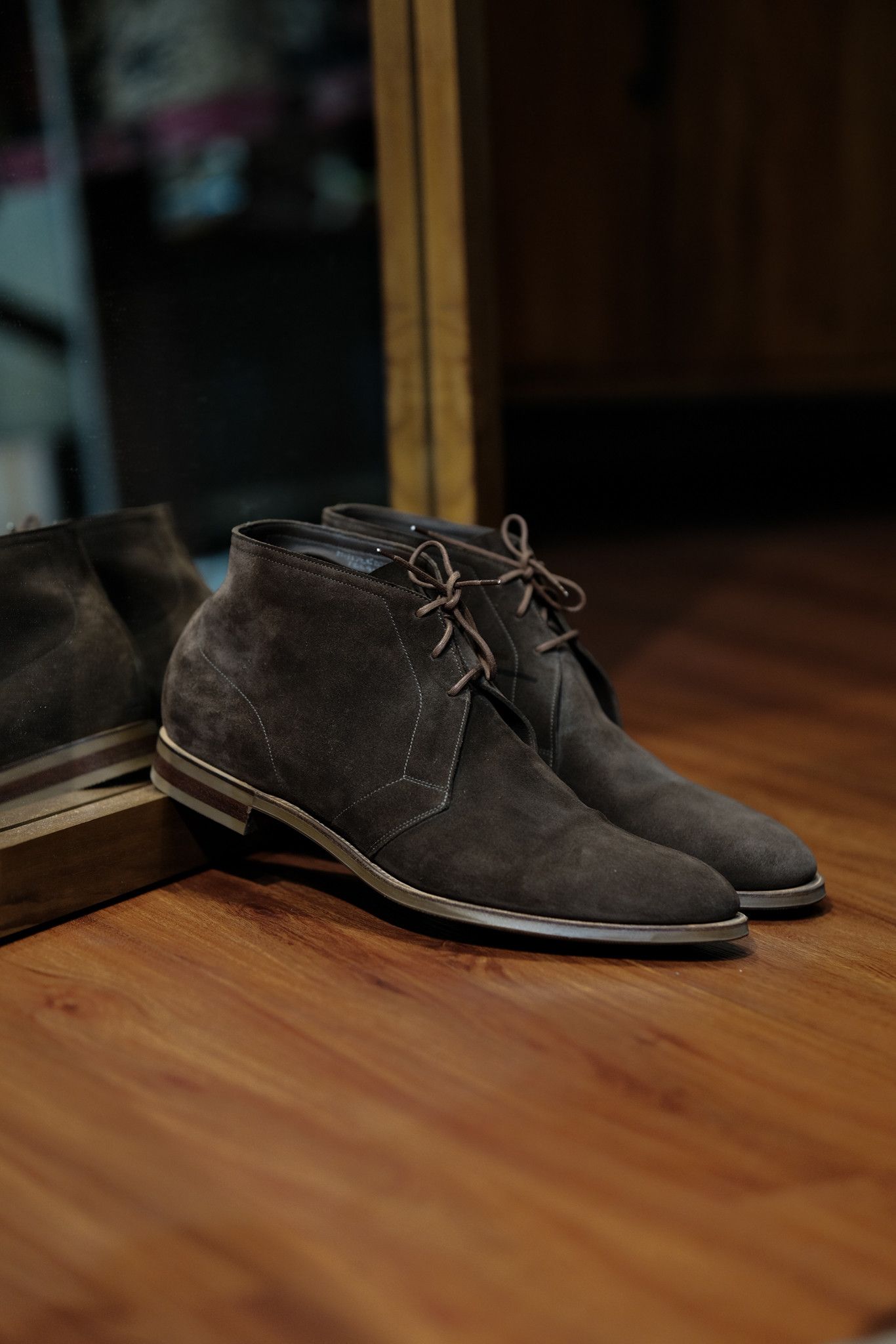 Other Edward Green Brown Shanklin Suede Chukka Boot Size US 11.5 / EU 44-45 - 5 Thumbnail