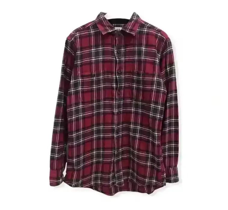 Japanese Brand Japanese Brand Uniqlo Plaid Tartan Flannel Shirt Button Up Size US M / EU 48-50 / 2 - 1 Thumbnail
