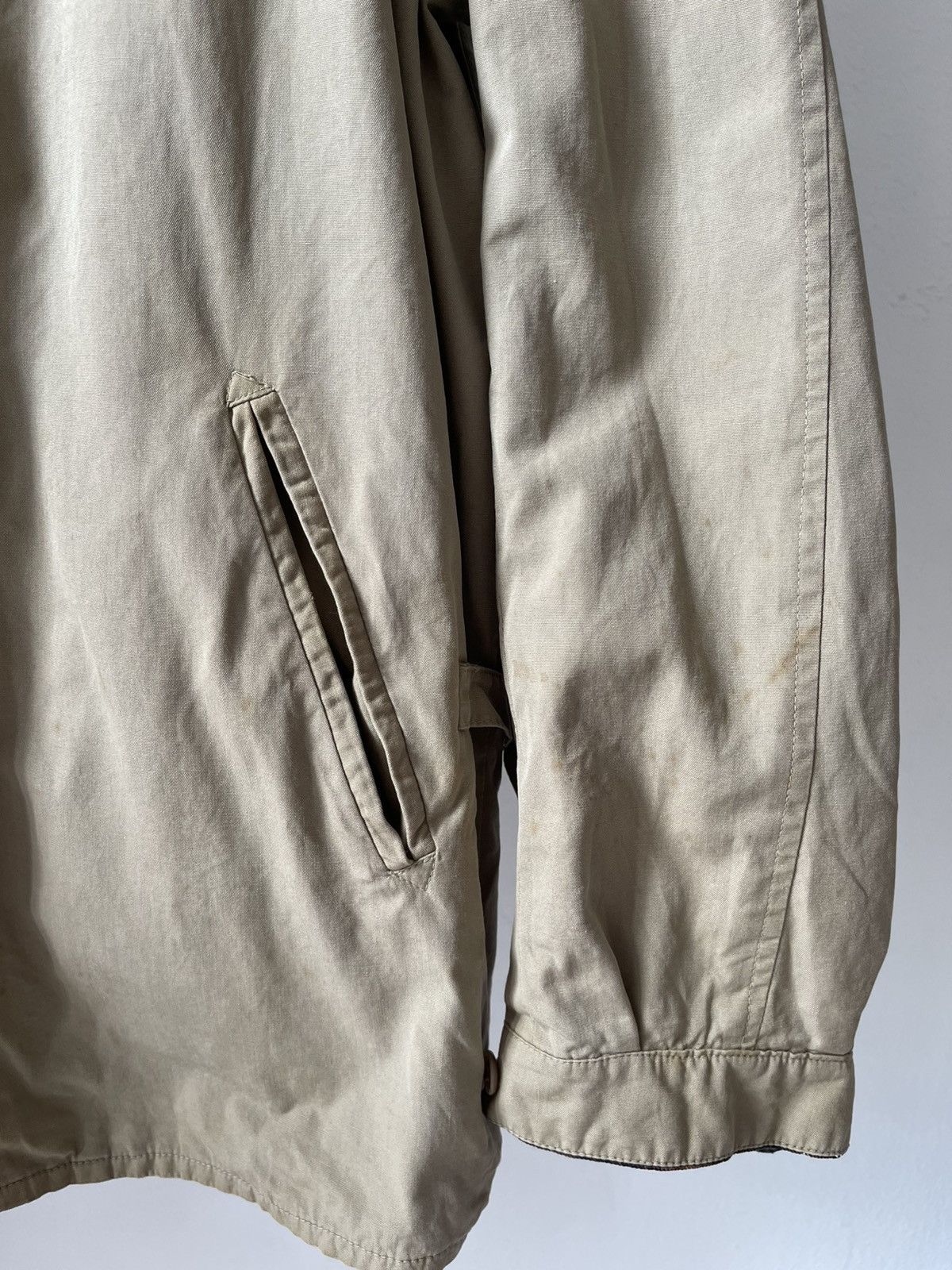 Aquascutum Rare 60s Aquascutum Zipper Jacket With One Back Pocket Size US S / EU 44-46 / 1 - 7 Thumbnail