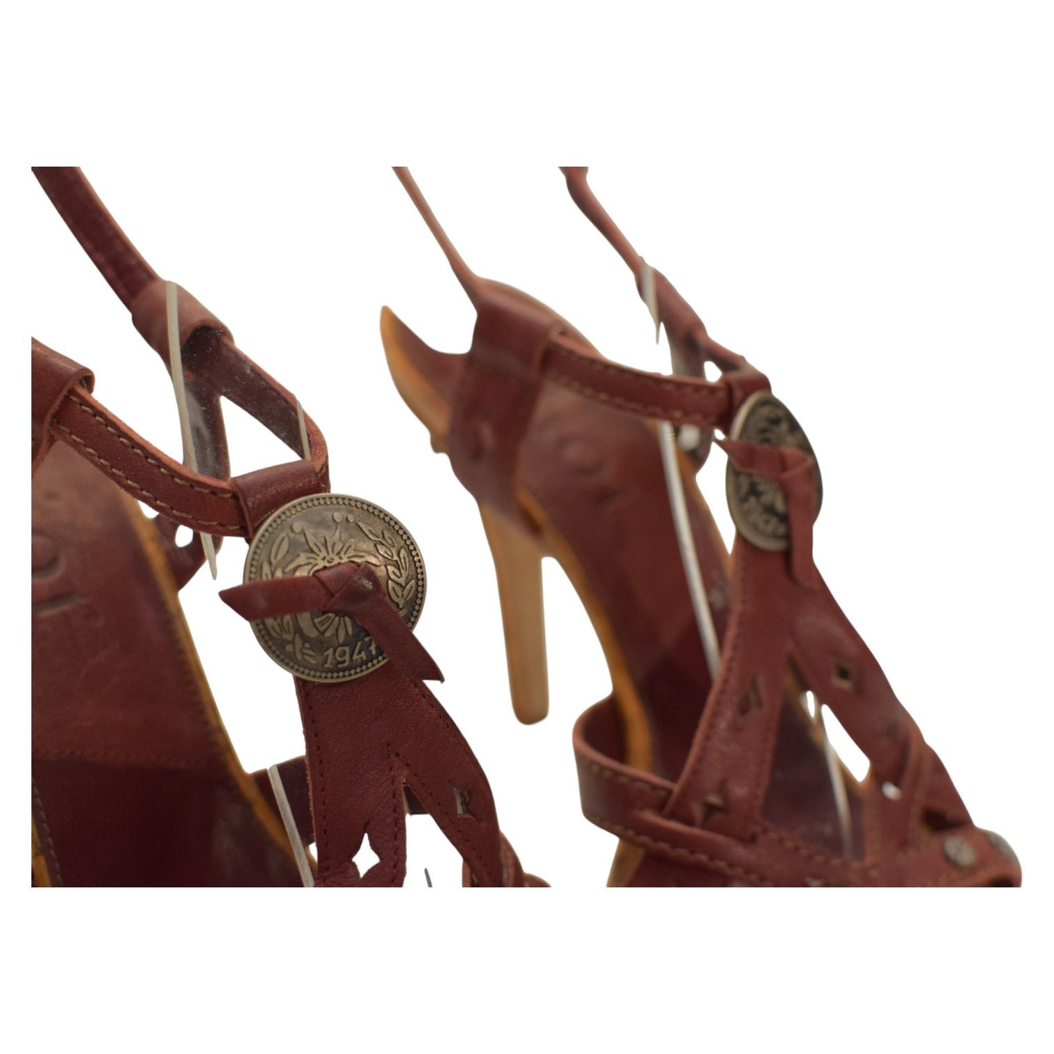 Dior Christian Dior Brown Leather Strappy Sandals 39 Size US 9 / IT 39 - 6 Thumbnail