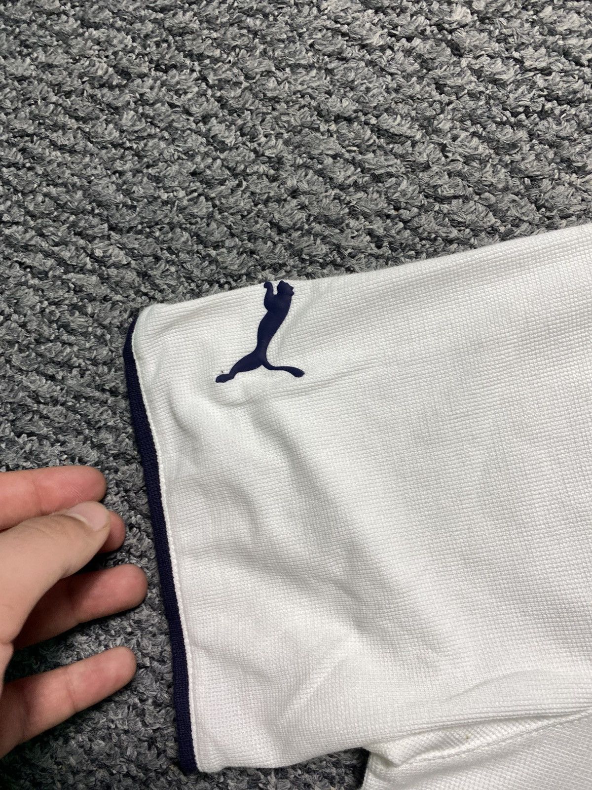 Puma Puma Polo Shirt White tee Size US XL / EU 56 / 4 - 5 Thumbnail