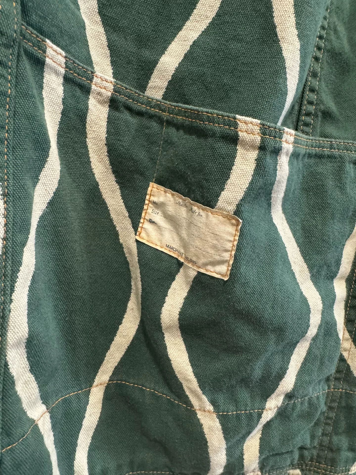 Kapital kapital green wave pattern jacket Size US M / EU 48-50 / 2 - 3 Thumbnail