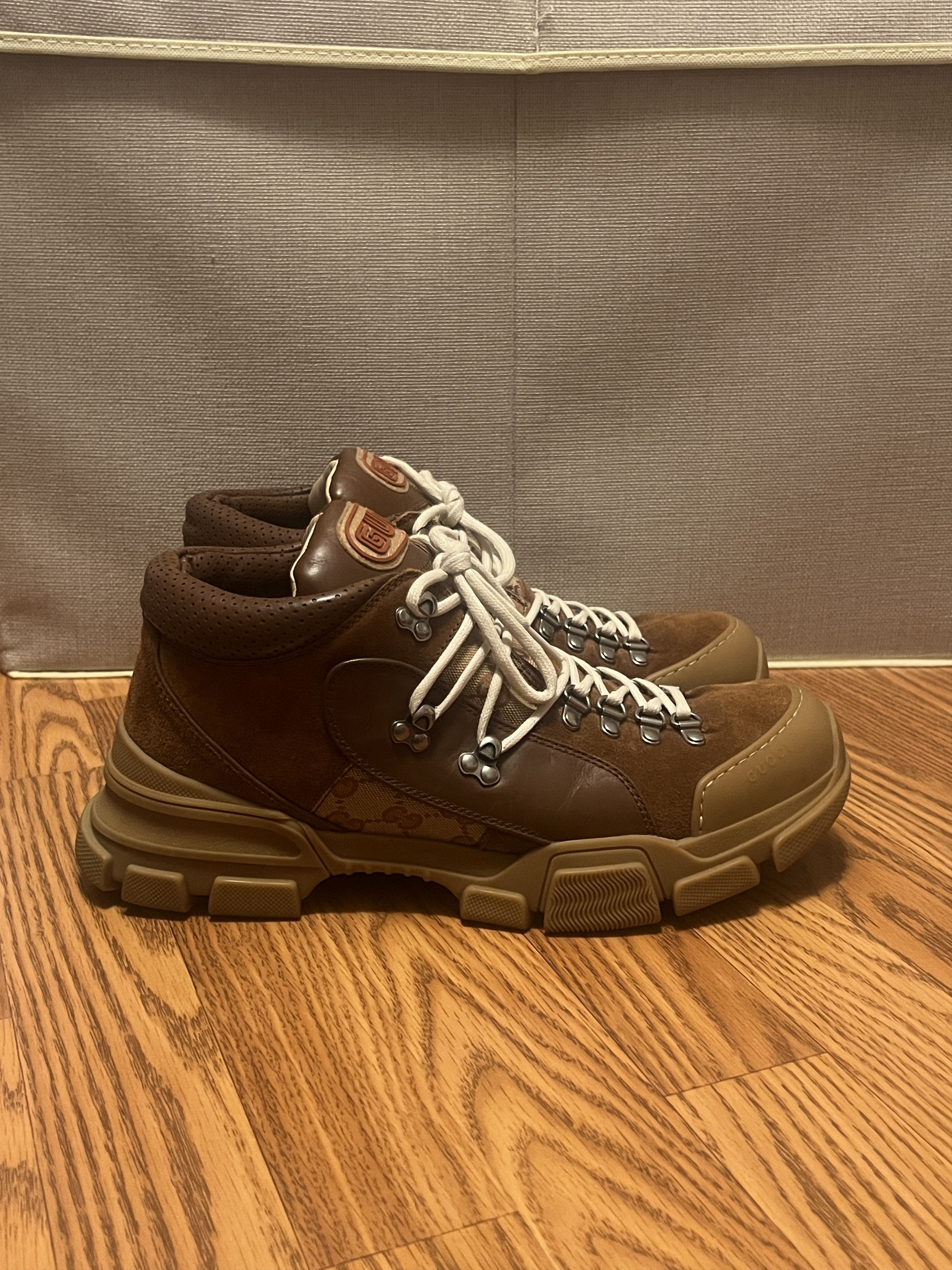Gucci GUCCI x SEGA GG Monogram Mens Flashtrek Sneakers 11.5 Size US 11.5 / EU 44-45 - 2 Thumbnail