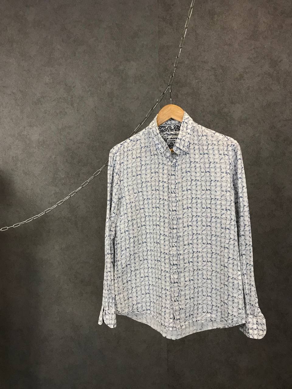 Desigual Desigual designer art linen shirt Size US S / EU 44-46 / 1 - 1 Thumbnail