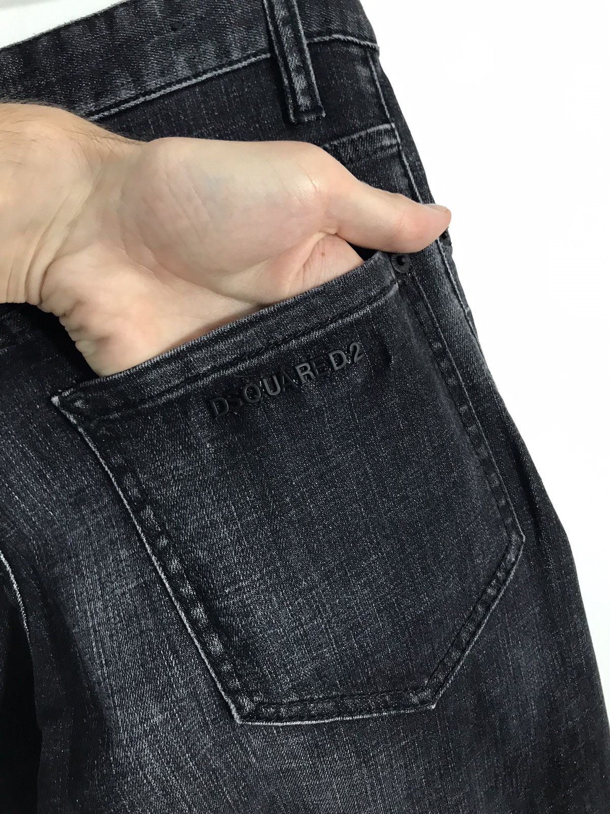Dsquared2 Dsquared2 Sexy Twist Jeans Denim Dark Gray 32 Size Size US 32 / EU 48 - 5 Thumbnail