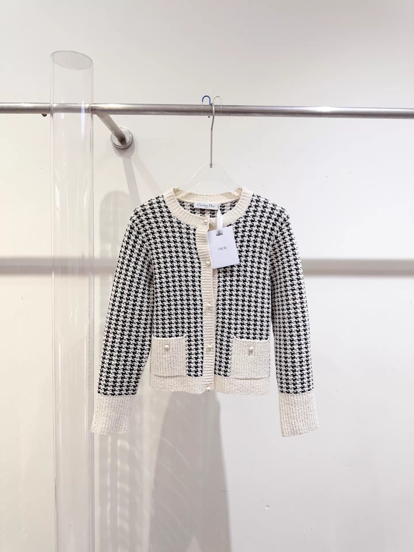 Dior Dior Pearl Button Cardigan New F38 Size S / US 4 / IT 40 - 1 Thumbnail