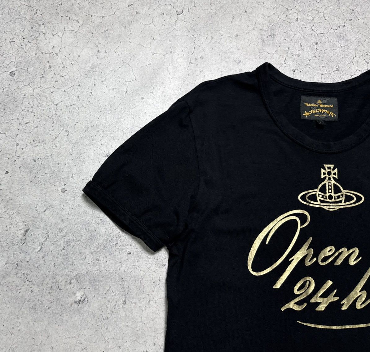 Vivienne Westwood Vivienne Westwood Luxury T-Shirt Big Logo Hype Anglomania Size US L / EU 52-54 / 3 - 4 Thumbnail
