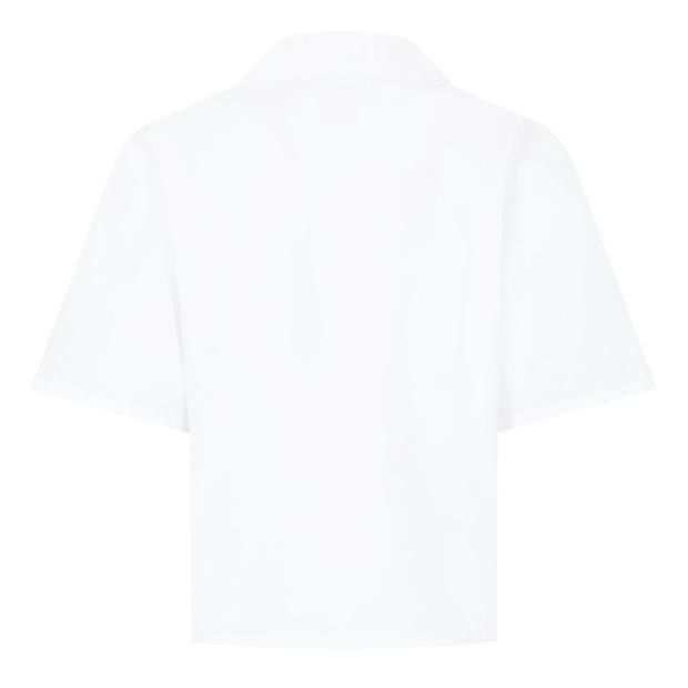 Kenzo o1g2r1mq1024 Flower Shirt in White Size M / US 6-8 / IT 42-44 - 2 Thumbnail