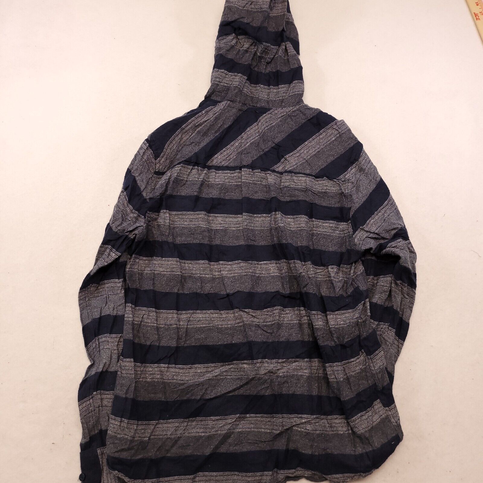 Rsq RSQ Casual Button Up Hoodie Mens Size Large L Blue Striped Size US L / EU 52-54 / 3 - 10 Thumbnail