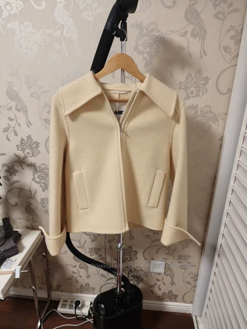 Jil Sander Jil Sander size 32 Yellow wool overcoat Size XS / US 0-2 / IT 36-38 - 1 Thumbnail