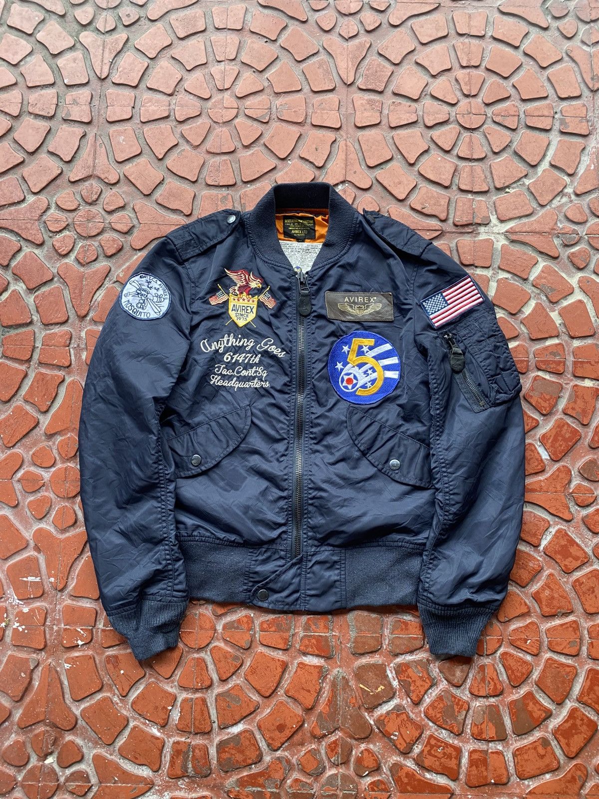 Avirex AVIREX L-2 5TH AIR FORCE FLIGHT BLOUSON JACKET Size US M / EU 48-50 / 2 - 1 Thumbnail