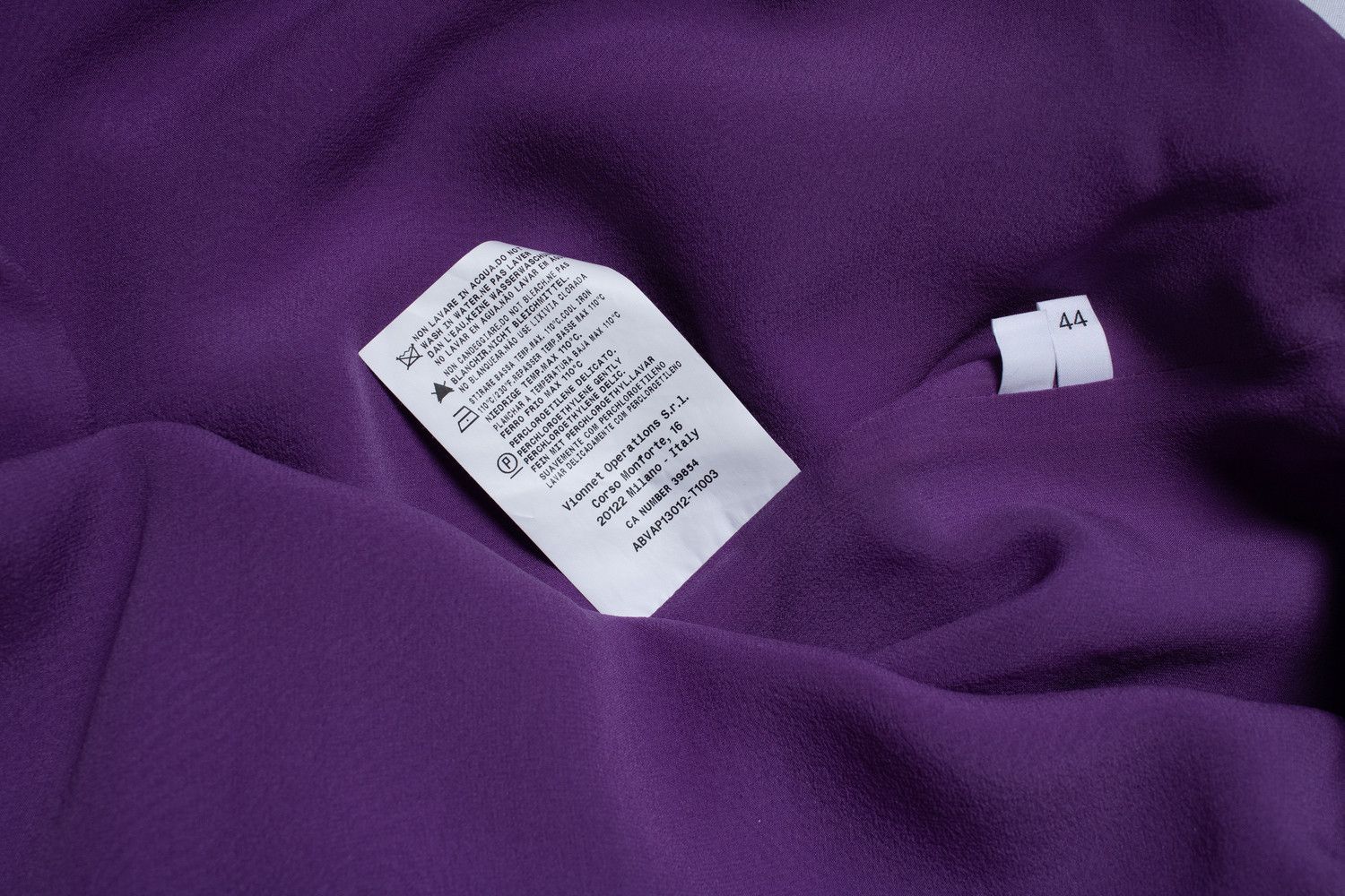 Other Vionnet Paris, purple midi dress with bow Size M / US 6-8 / IT 42-44 - 12 Thumbnail