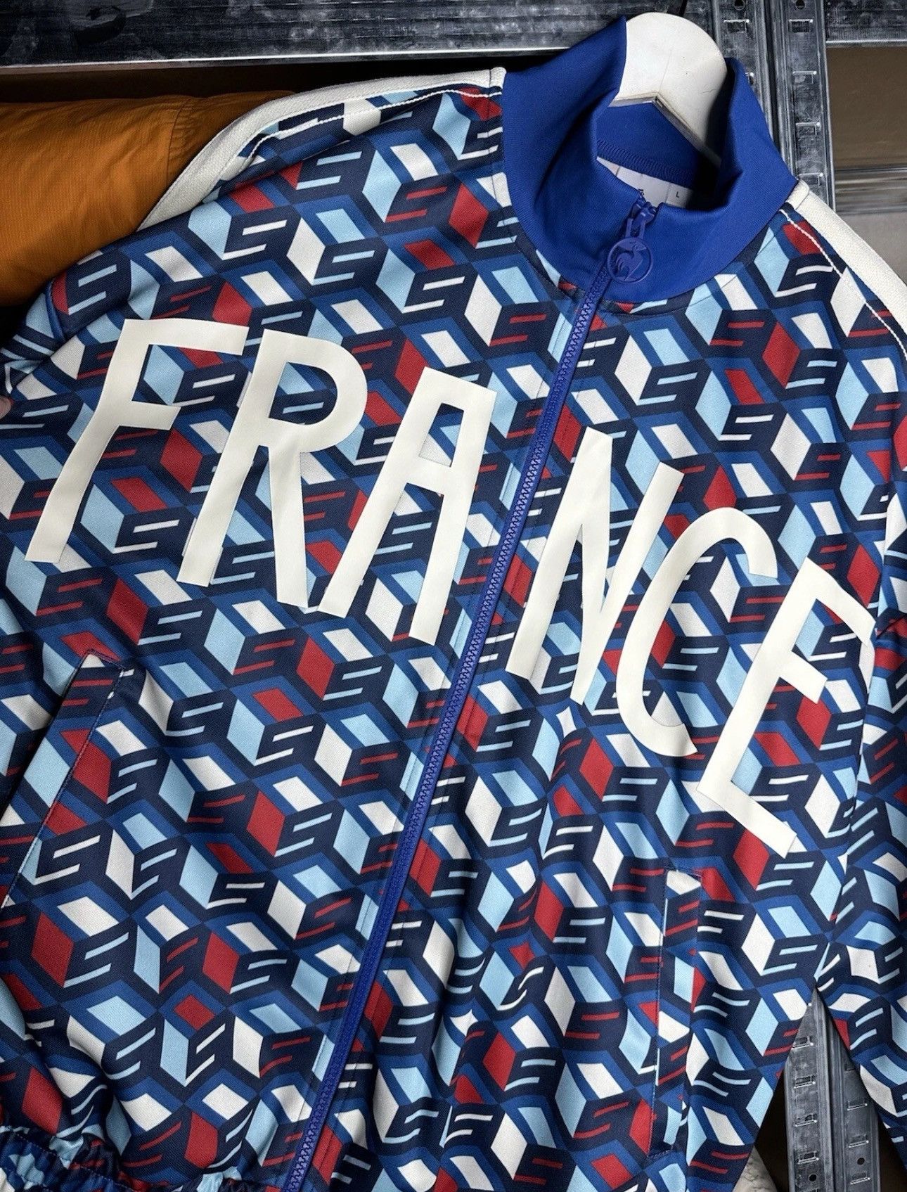 Le Coq Sportif Le Coq Sportif France Multicolor Football Light Jacket man L Size US L / EU 52-54 / 3 - 3 Thumbnail