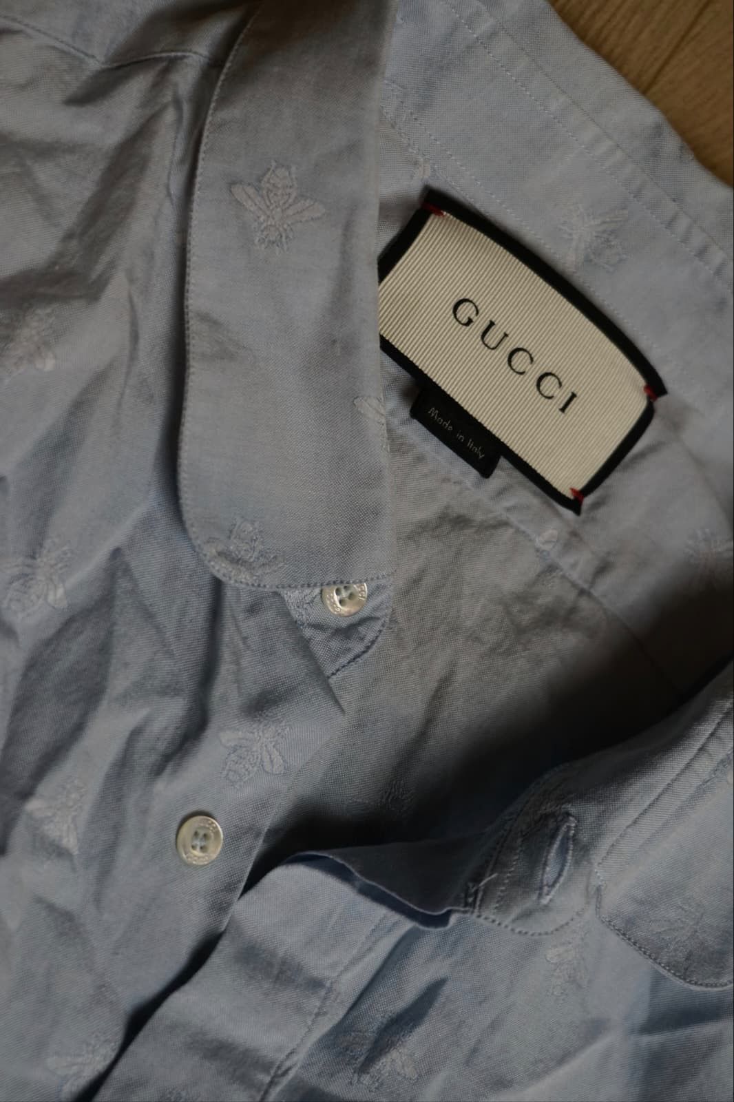 Gucci Gucci Cambridge bees stars button up shirt Size US M / EU 48-50 / 2 - 3 Thumbnail