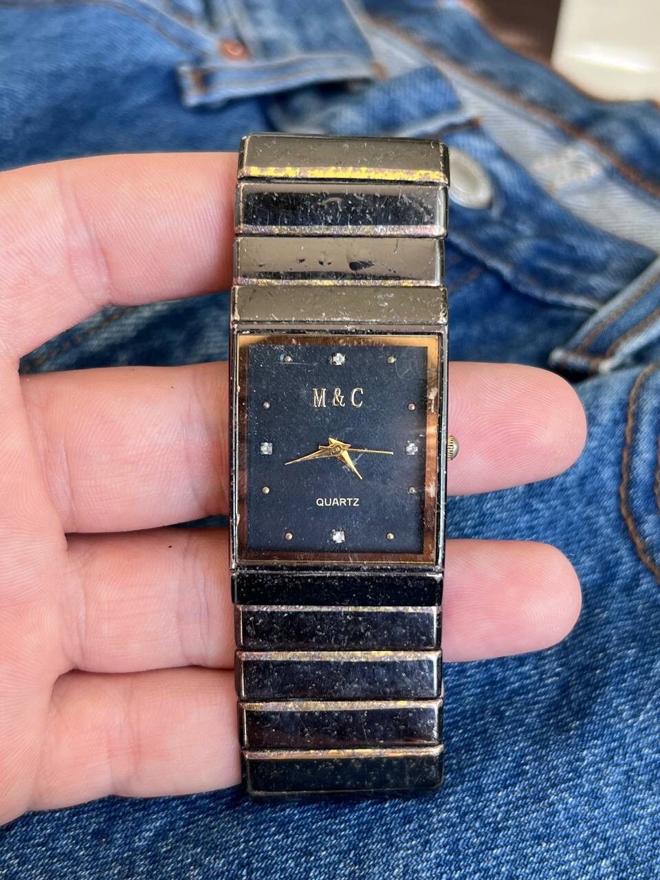 Japanese Brand × Jewelry × Vintage RETRO Japan Stylish Fashion Watch Bracelet Futuristic Size ONE SIZE - 1 Thumbnail