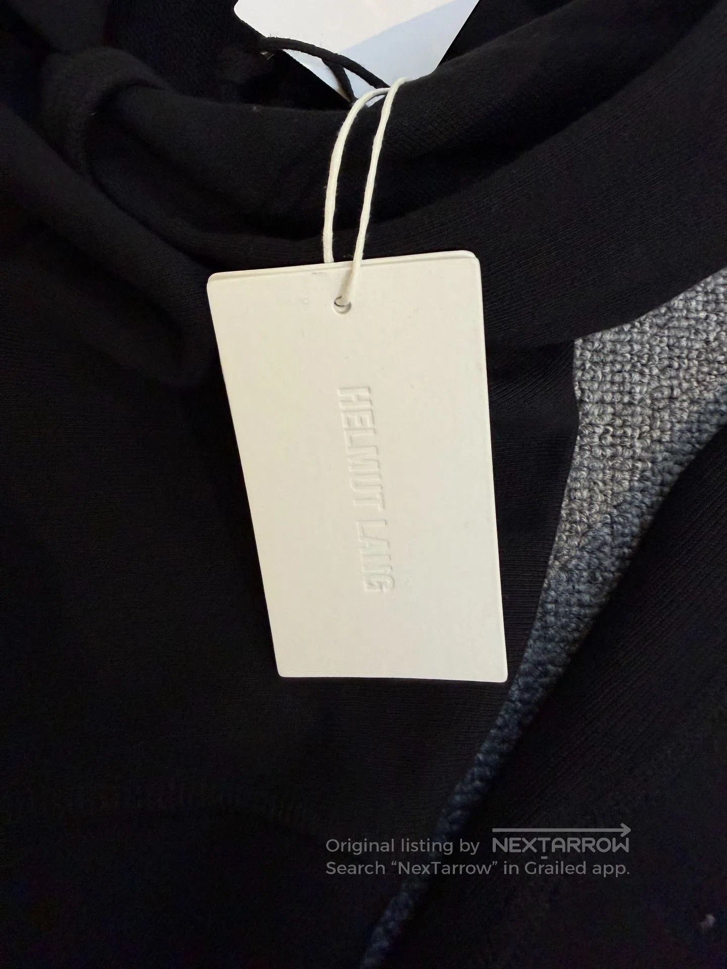 Japanese Brand Helmut Lang New Hooded Sweatshirt. Size US M / EU 48-50 / 2 - 6 Thumbnail