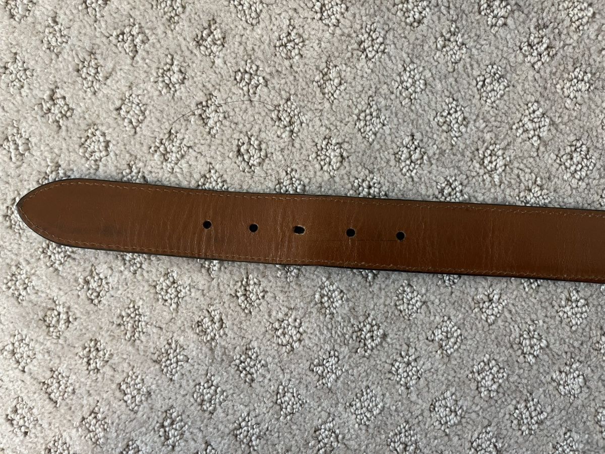 Other Matte Black Jacob Hill Crocodile Belt Size 34 - 3 Thumbnail