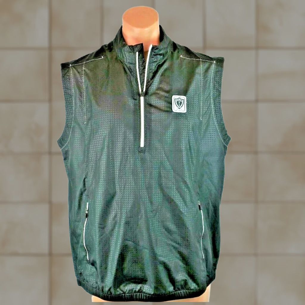 Adidas adidas San Diego Police SD PD SWAT Golf Vest Black Windbreaker COPS sz M Mens Vest Size US M / EU 48-50 / 2 - 1 Thumbnail
