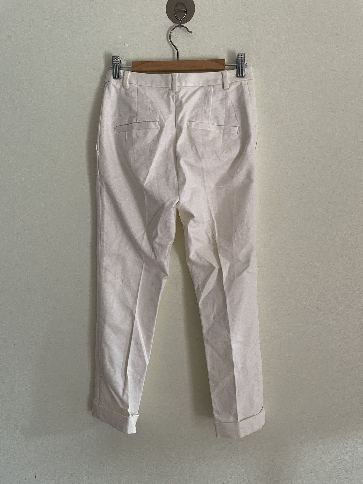 Designer × Other J&M Davidson white pants Size 27" / US 4 / IT 40 - 2 Thumbnail