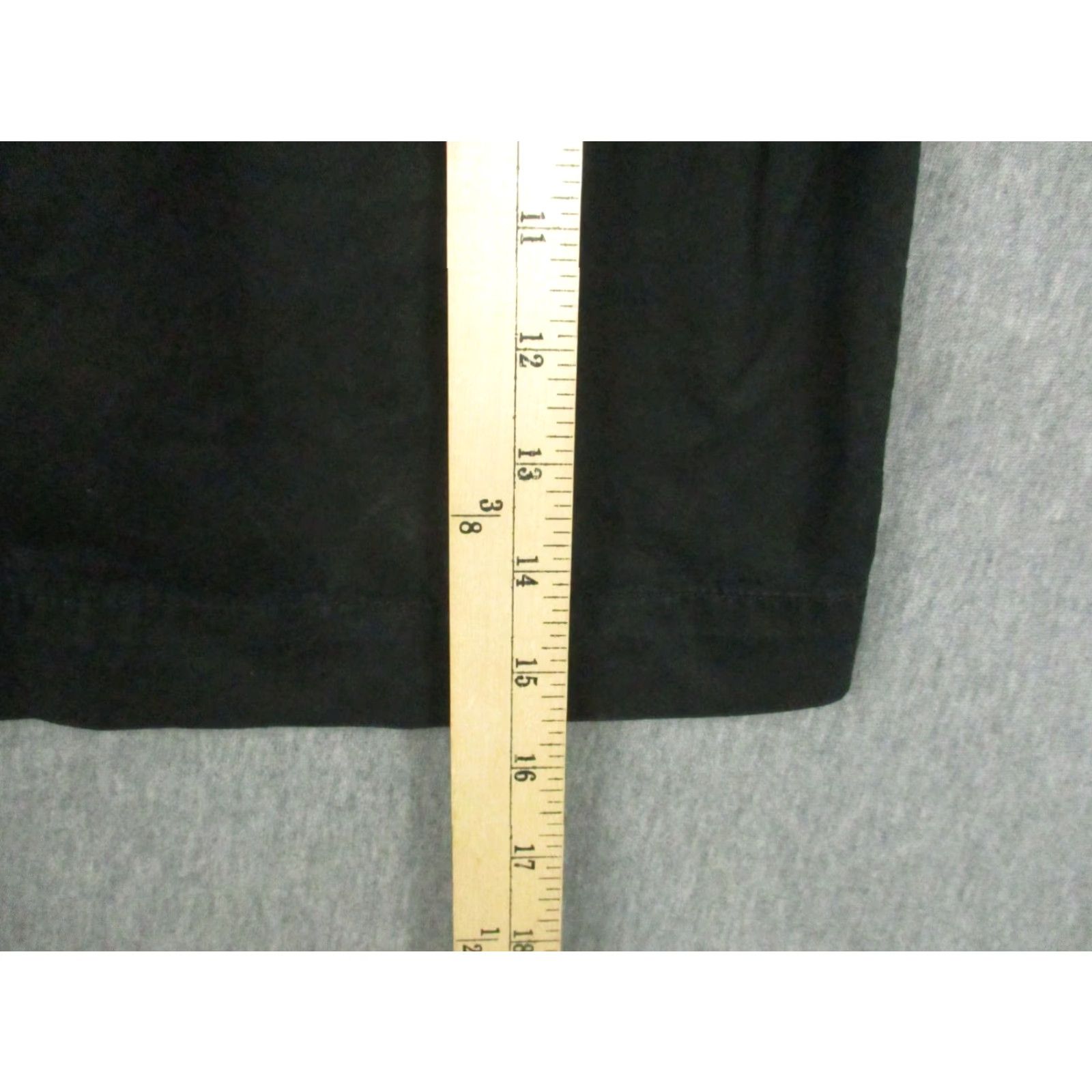 Ralph Lauren Lauren Jeans Co Shorts Womens 12P Petite Black Flat Front Chino Casual Classic Twill 100% Cotton Size 34" / US 12 / IT 48 - 5 Thumbnail