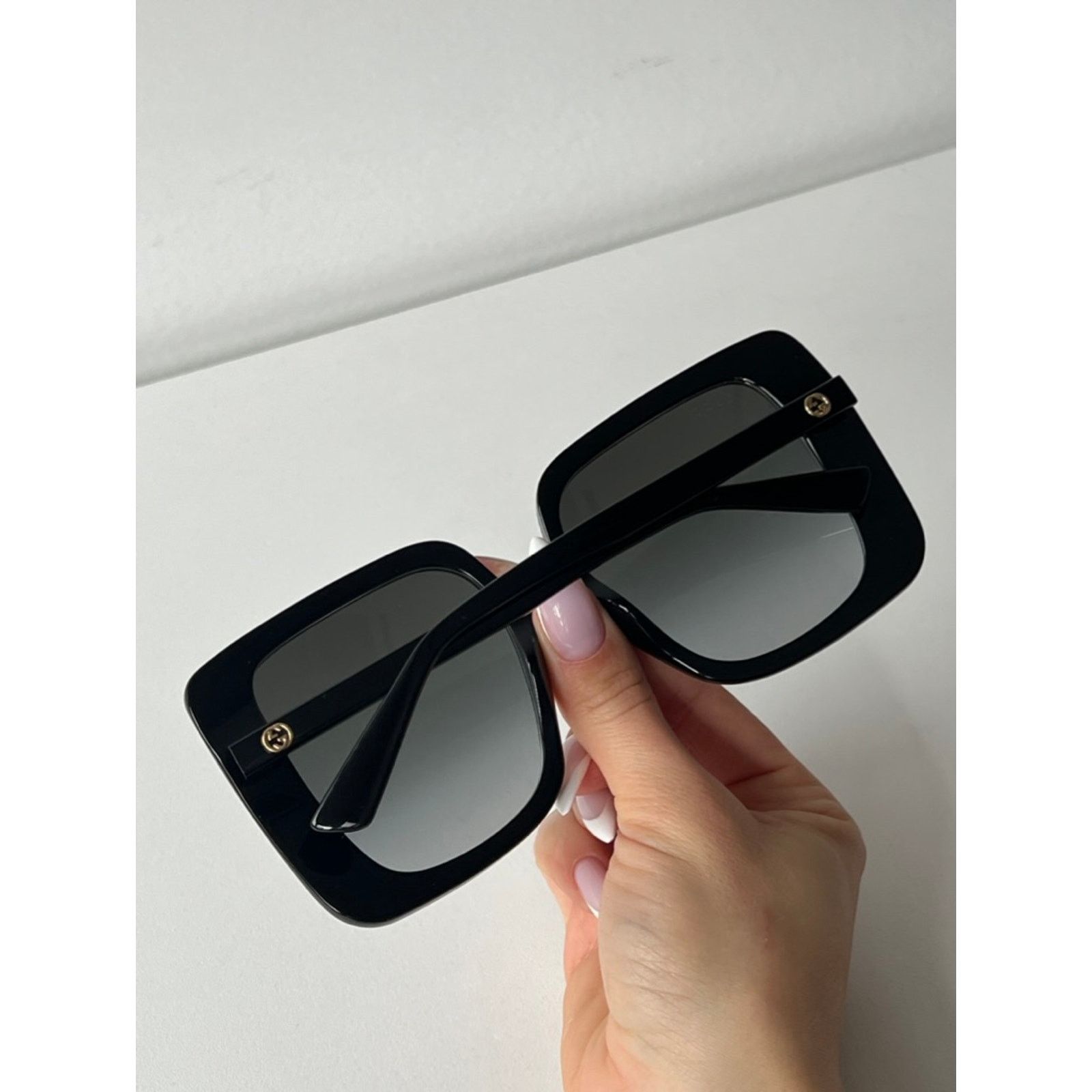 Gucci NEW Gucci GG1314S Black Oversized Square Sunglasses Size ONE SIZE - 11 Thumbnail