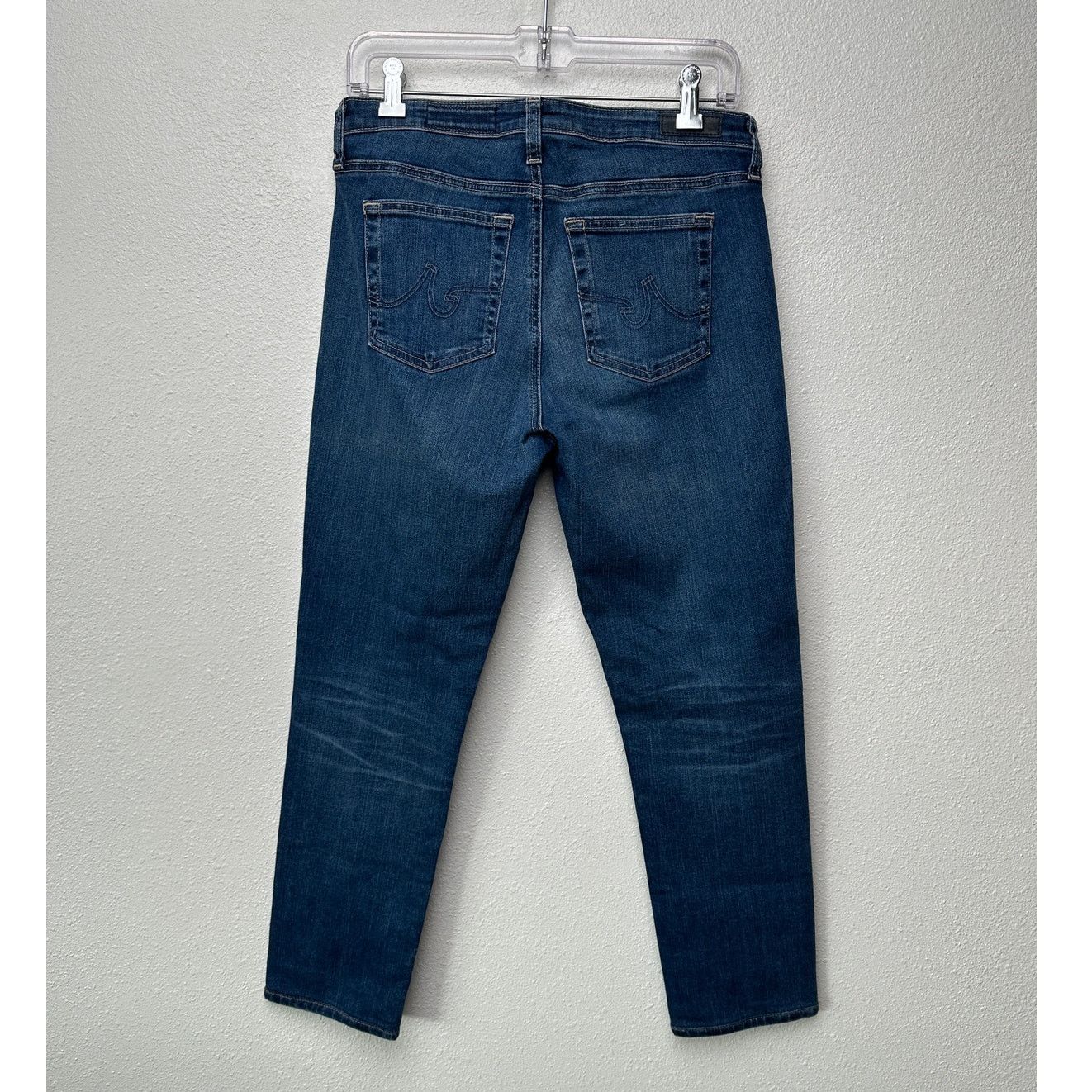 AG Adriano Goldschmied AG women’s Prima cigarette leg jeans medium wash US 29 Size 29" - 4 Thumbnail