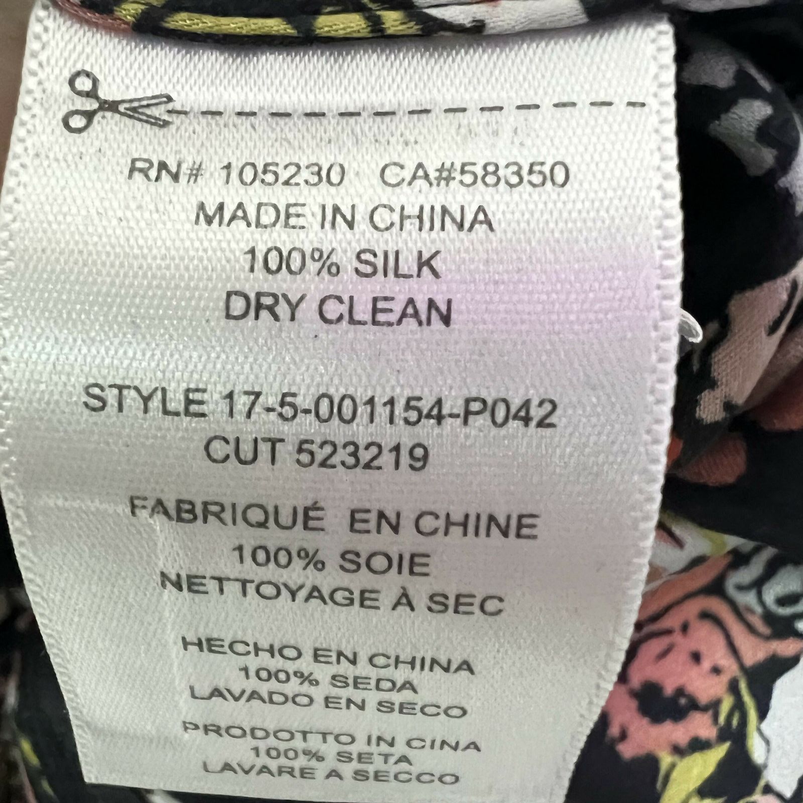 Equipment Equipment 100% Silk Multicolor Floral Trouser Pants Sz XS Size 26" / US 2 / IT 38 - 8 Thumbnail