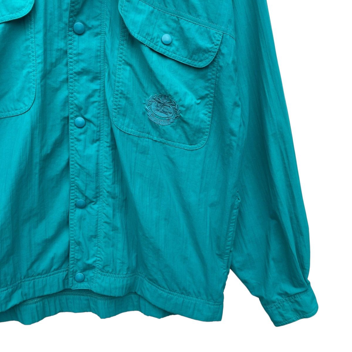 Burberry × Vintage Vintage Blueberry Giant Dual Pocket Jacket Size US M / EU 48-50 / 2 - 4 Thumbnail